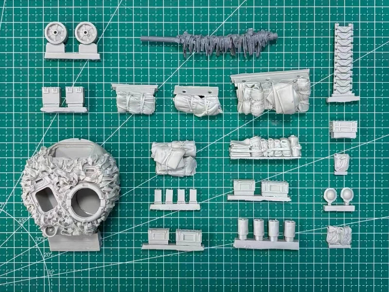 1/35 WWII British Sherman Firefly, Resin Model Vehicle Kit, Unassembled and Unpainted