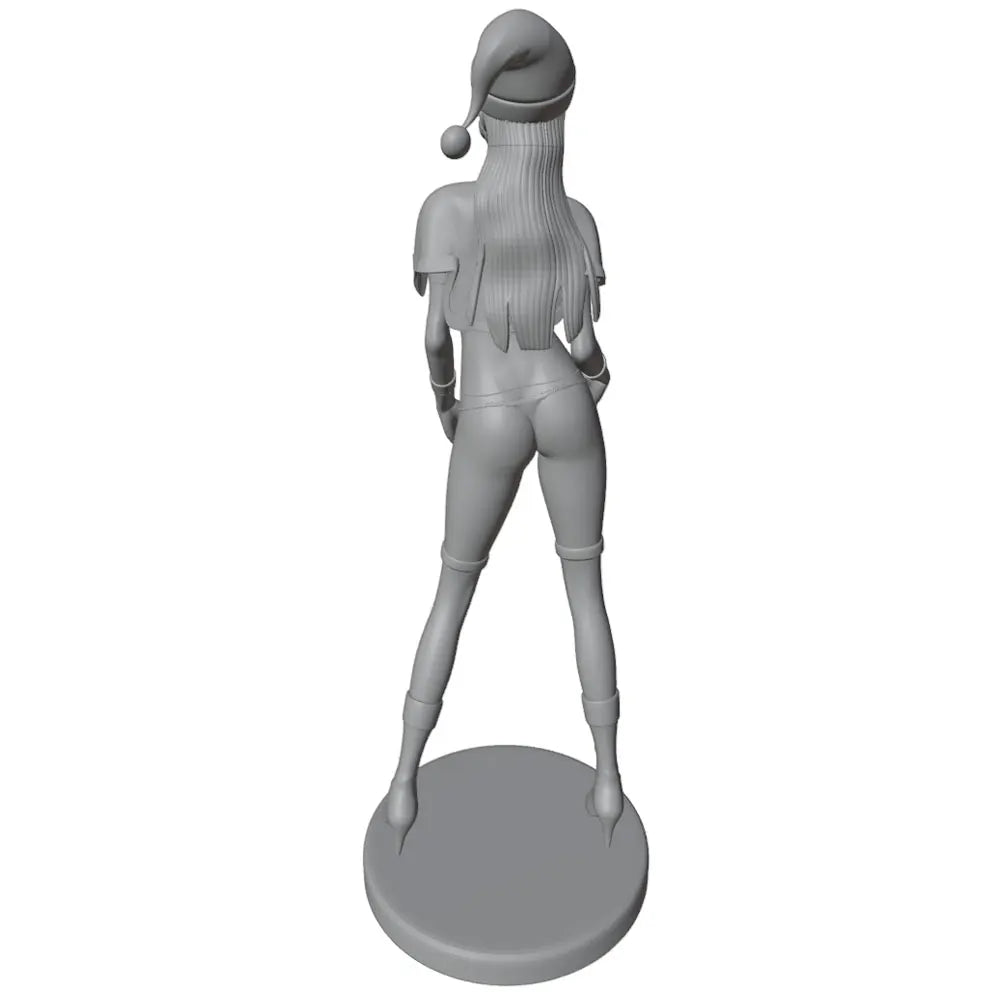 1/24 Christmas Bikini in Santa Hat, Resin Model Figure Kit, Anime Theme, Unassembled and Unpainted