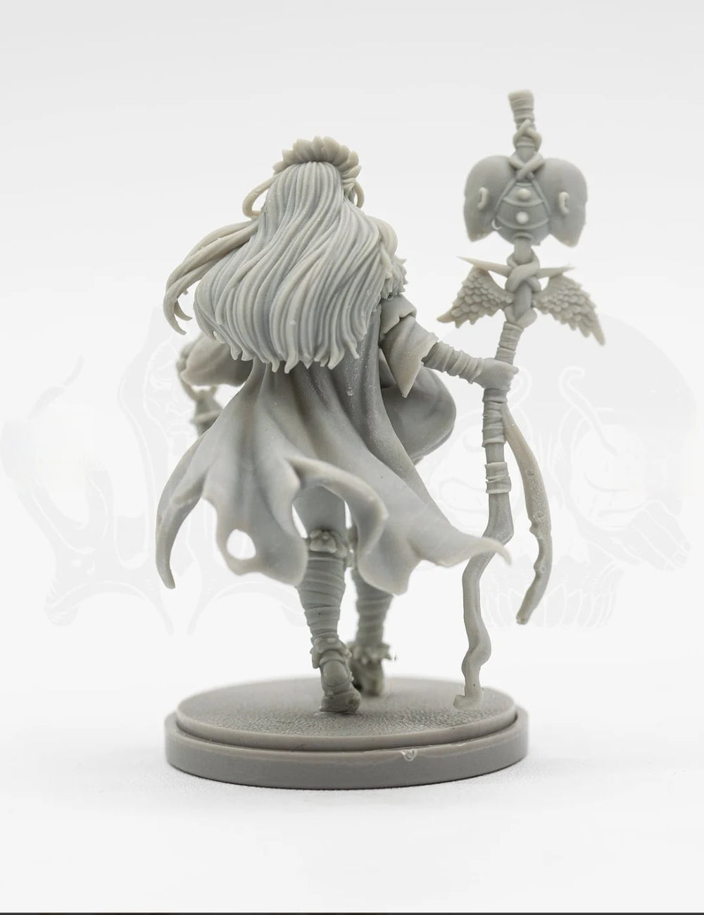 Mox the Healer, Resin Model Figure Kit, Fantasy Theme, Unassembled and Unpainted