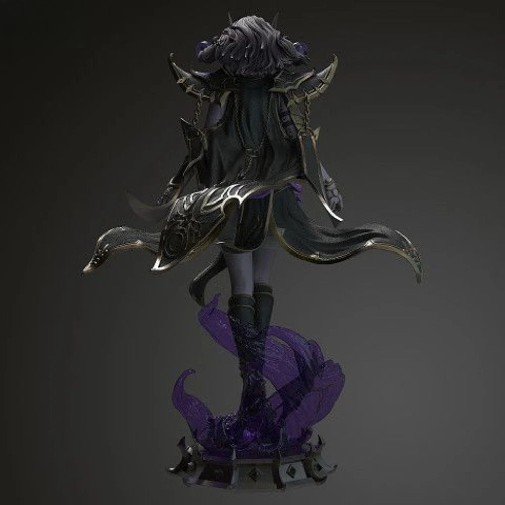180mm Dark Fantasy Sorceress, Resin Model Figure Kit, Fantasy Theme, Unassembled and Unpainted