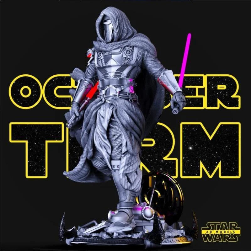 Anime Cyberpunk Samurai Raven — 1/24 Resin Figure