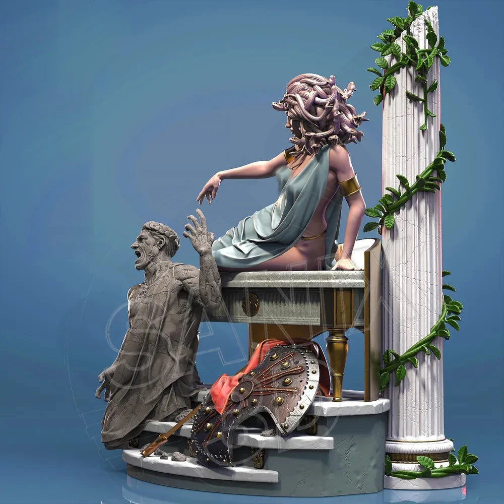 1/24 Belle Snake Lady, Resin Model Figure Kit, Fantasy Theme, Unassembled and Unpainted