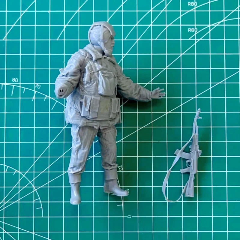 1/16 Modern Russian Internal Troops Squad, 3 Figures, Resin Model Figure Kit, Unassembled and Unpainted