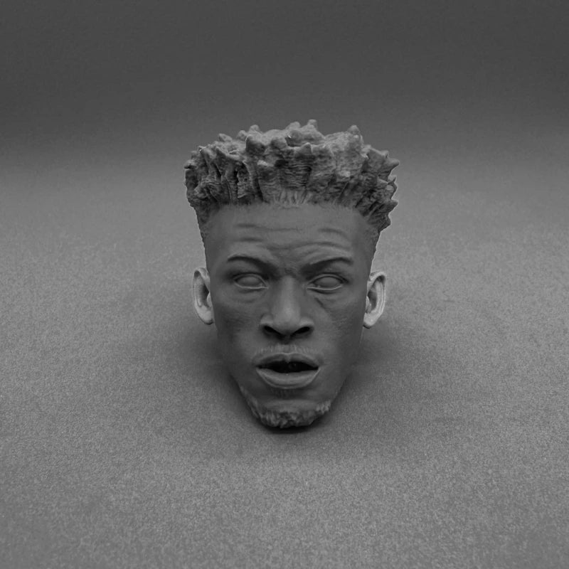 1/6 Basketball Player Head, 12 Figures, Resin Model Bust Kit, Historical Theme, Unassembled and Unpainted
