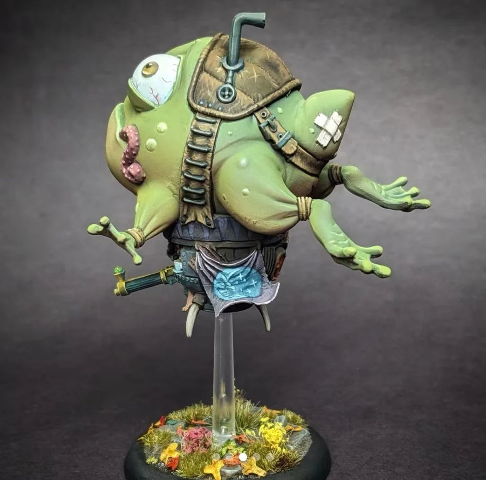 Goblin Airship Pilot, Resin Model Vehicle Kit, Fantasy Theme, Unassembled and Unpainted
