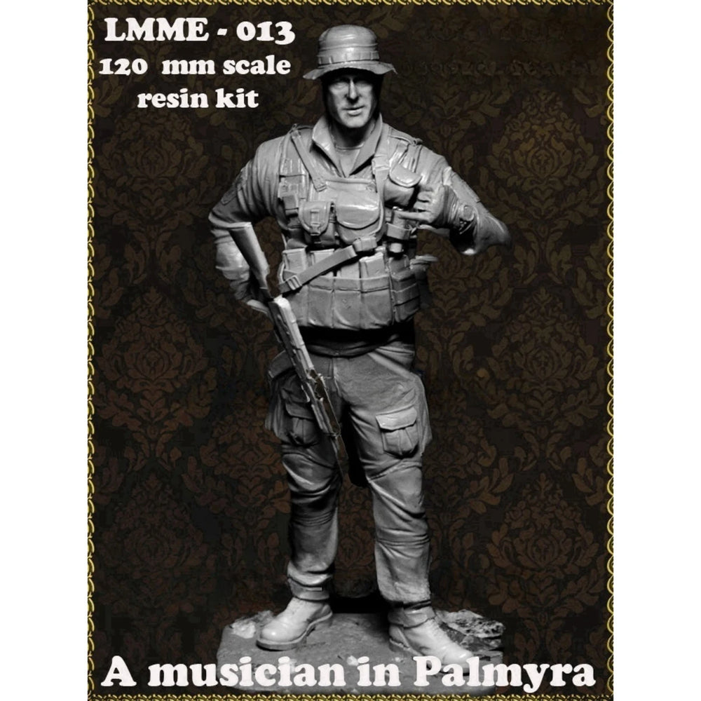 1/16 WWI Palmyra Soldier, Resin Model Figure Kit, Unassembled and Unpainted