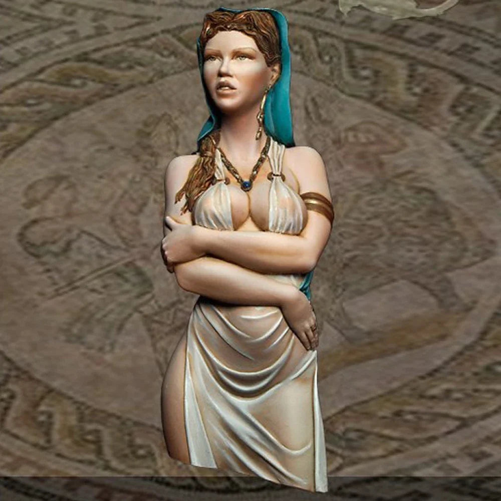 1/10 Sainte, Resin Model Bust Kit, Fantasy Theme, Unassembled and Unpainted