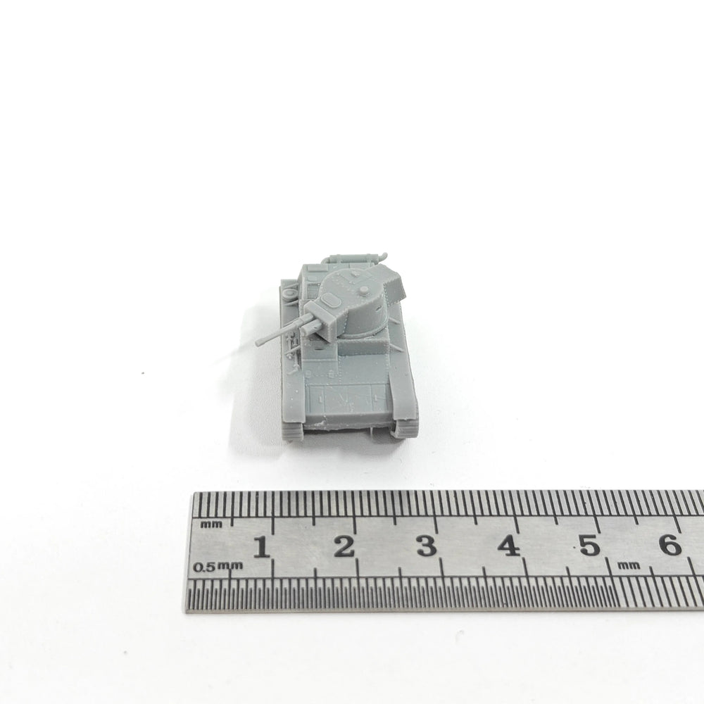1/144 WWII Polish 7TP, Resin Model Vehicle Kit, Unassembled and Unpainted