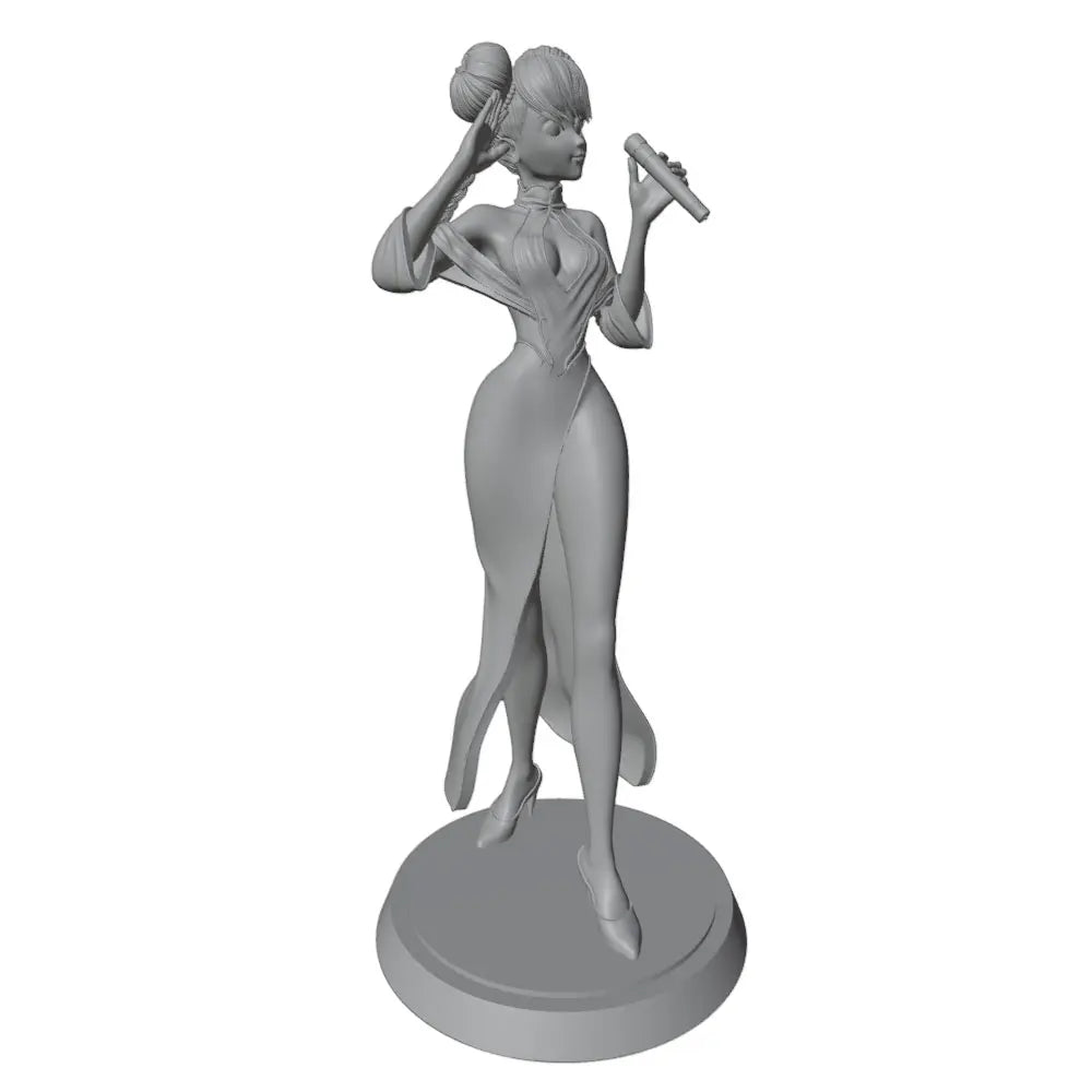 1/24 Business Woman, Resin Model Figure Kit, Unassembled and Unpainted