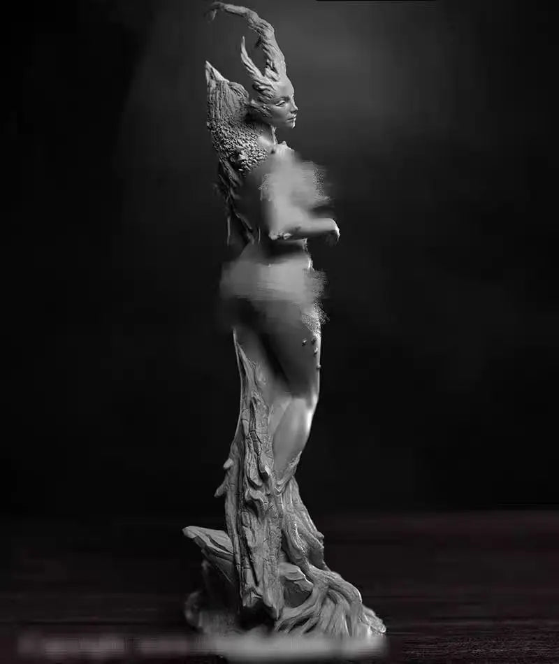 1/24 Dark Fantasy Demon, Resin Model Bust Kit, Fantasy Theme, Unassembled and Unpainted