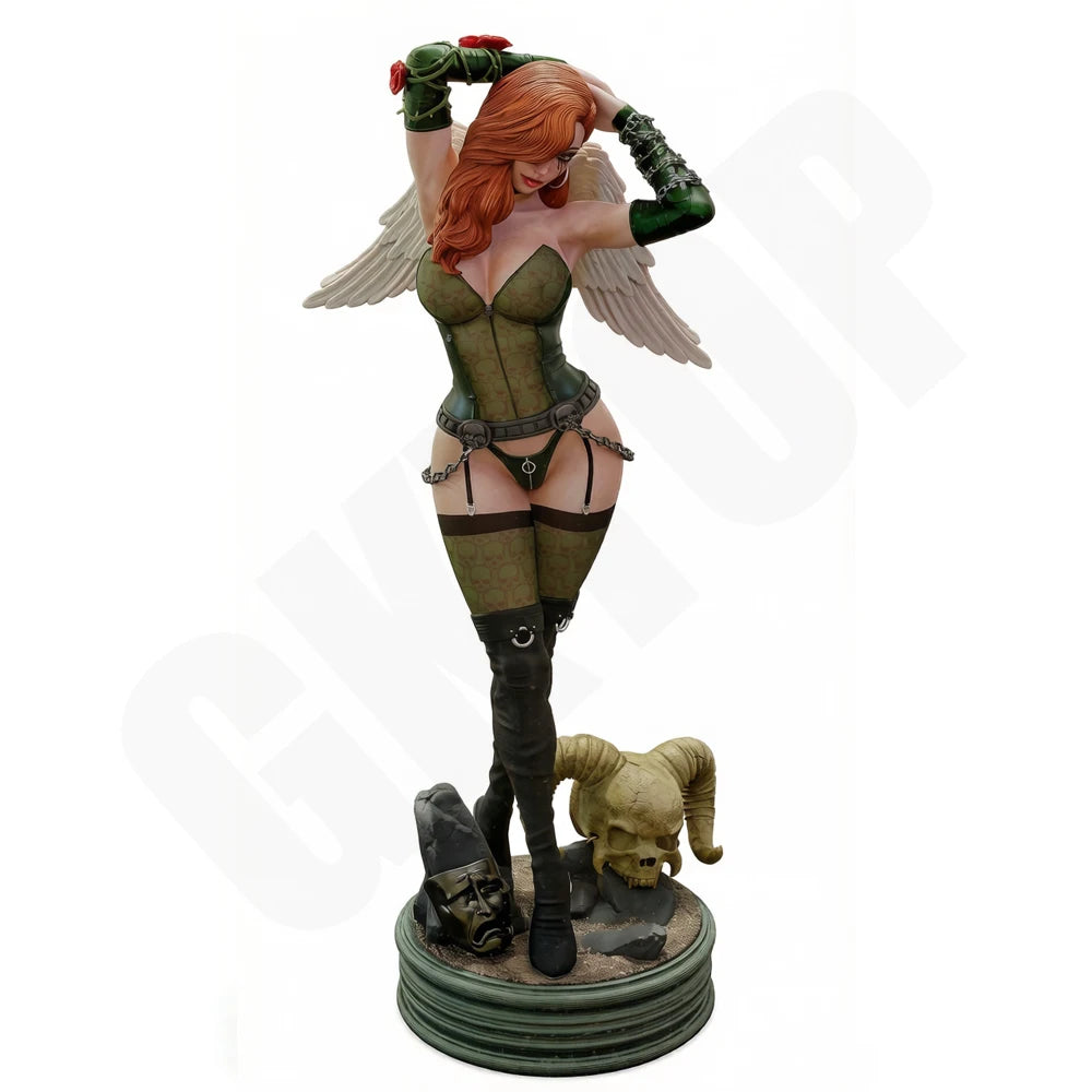 1/24 Dark Rose Winged Warrior, Resin Model Figure Kit, Unassembled and Unpainted