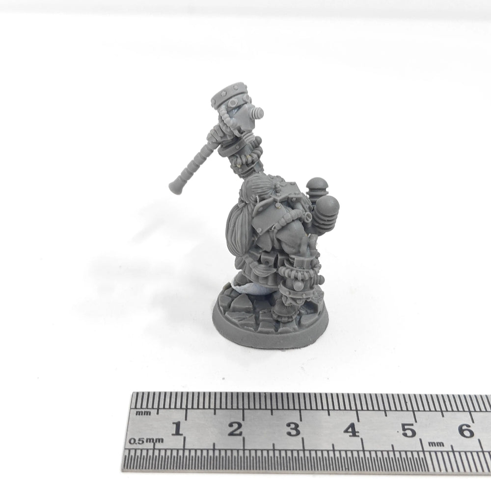 50mm Dwarf Warriors Set, 4 Figures, Resin Model Figure Kit, Fantasy Theme, Unassembled and Unpainted