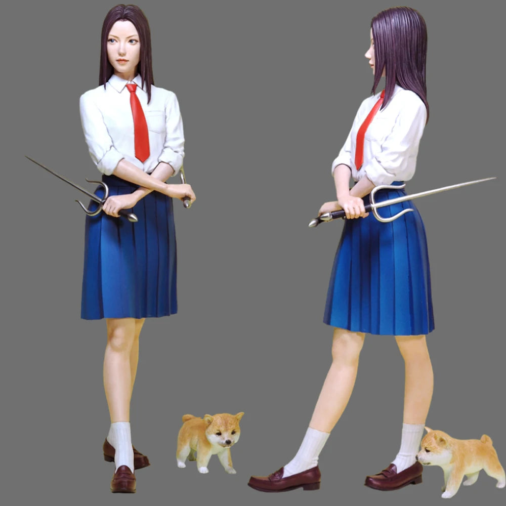 1/8 Female Teacher, Resin Model Figure Kit, Anime Theme, Unassembled and Unpainted