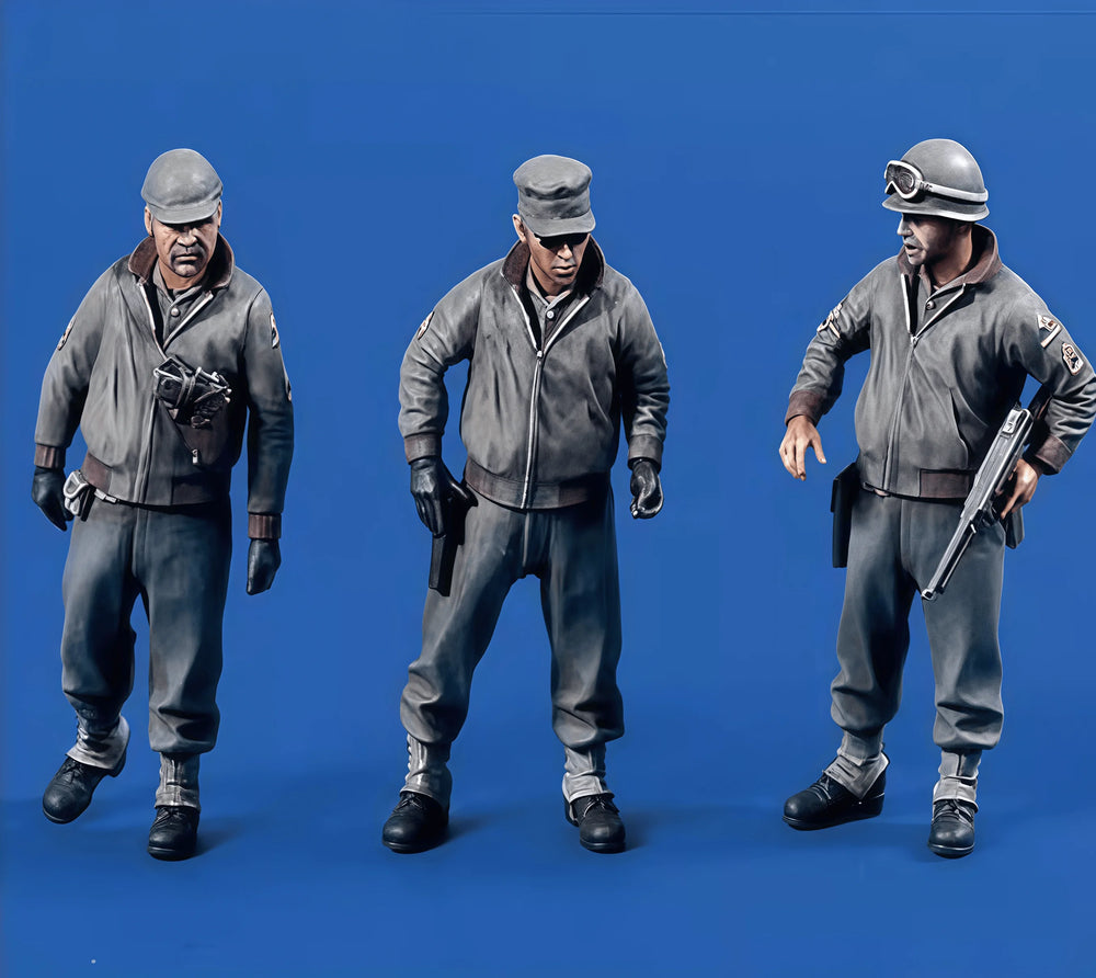 1/35 Modern Combat Infantry Team, 4 Figures, Resin Model Figure Kit, Unassembled and Unpainted