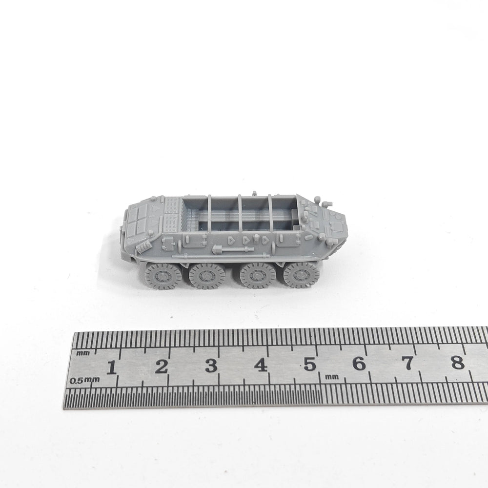 1/144 Cold War BTR-60 Armored Personnel Carrier, Resin Model Vehicle Kit, Unassembled and Unpainted