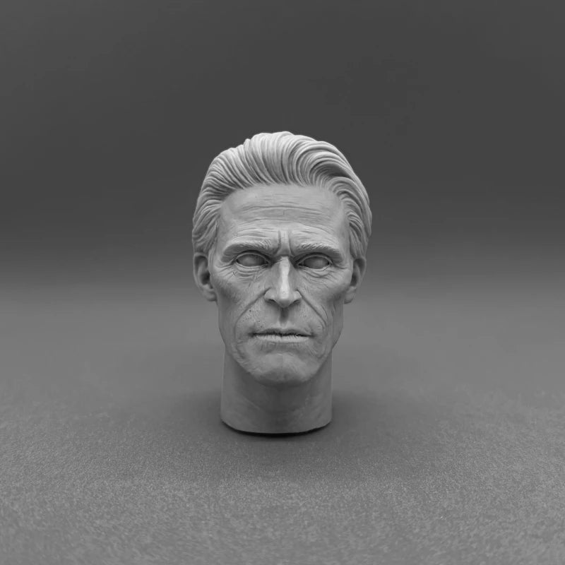 1/6 Movie Superhero & Villain Heads, 8 Figures, Resin Model Figure Kit, Unassembled and Unpainted