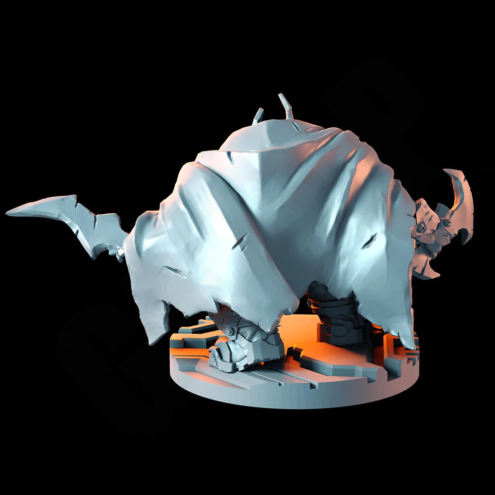1/35 Orc Chieftain, Resin Model Figure Kit, Fantasy Theme, Unassembled and Unpainted