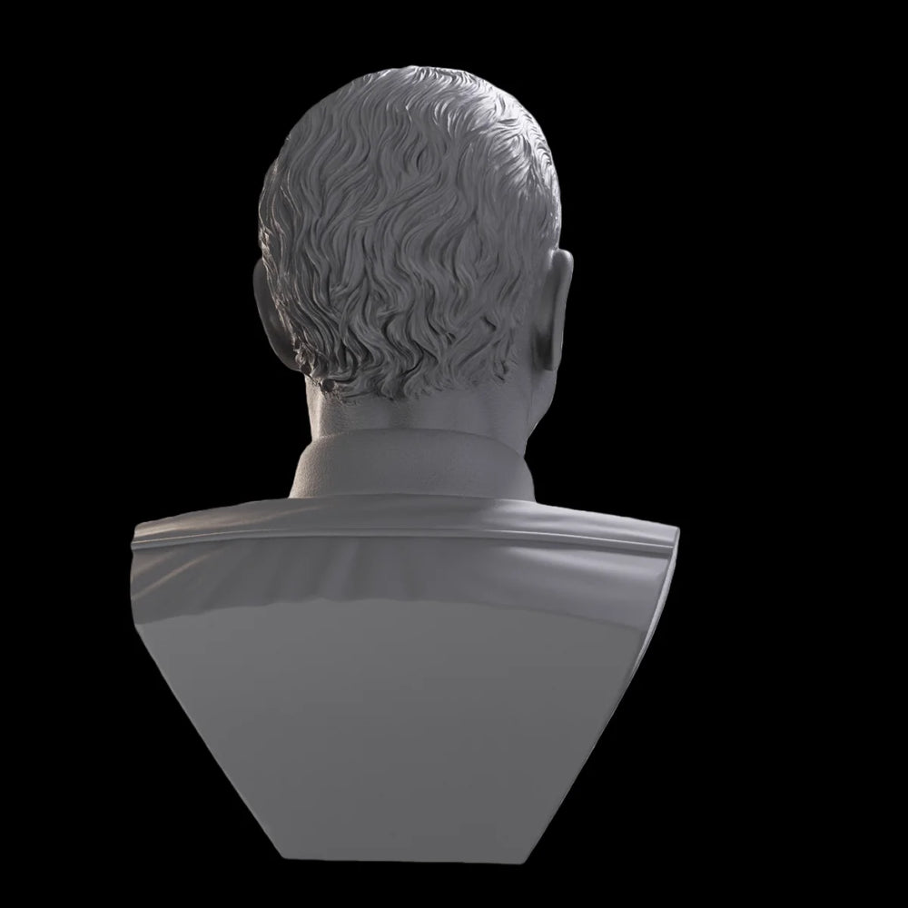 45mm Historical Male Portrait, Resin Model Bust Kit, Historical Theme, Unassembled and Unpainted