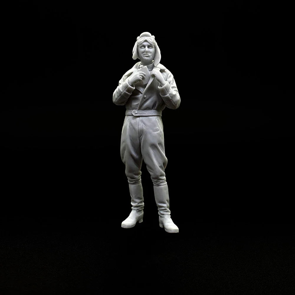 1/35 Trooper, Resin Model Figure Kit, Sci-Fi Theme, Unassembled and Unpainted