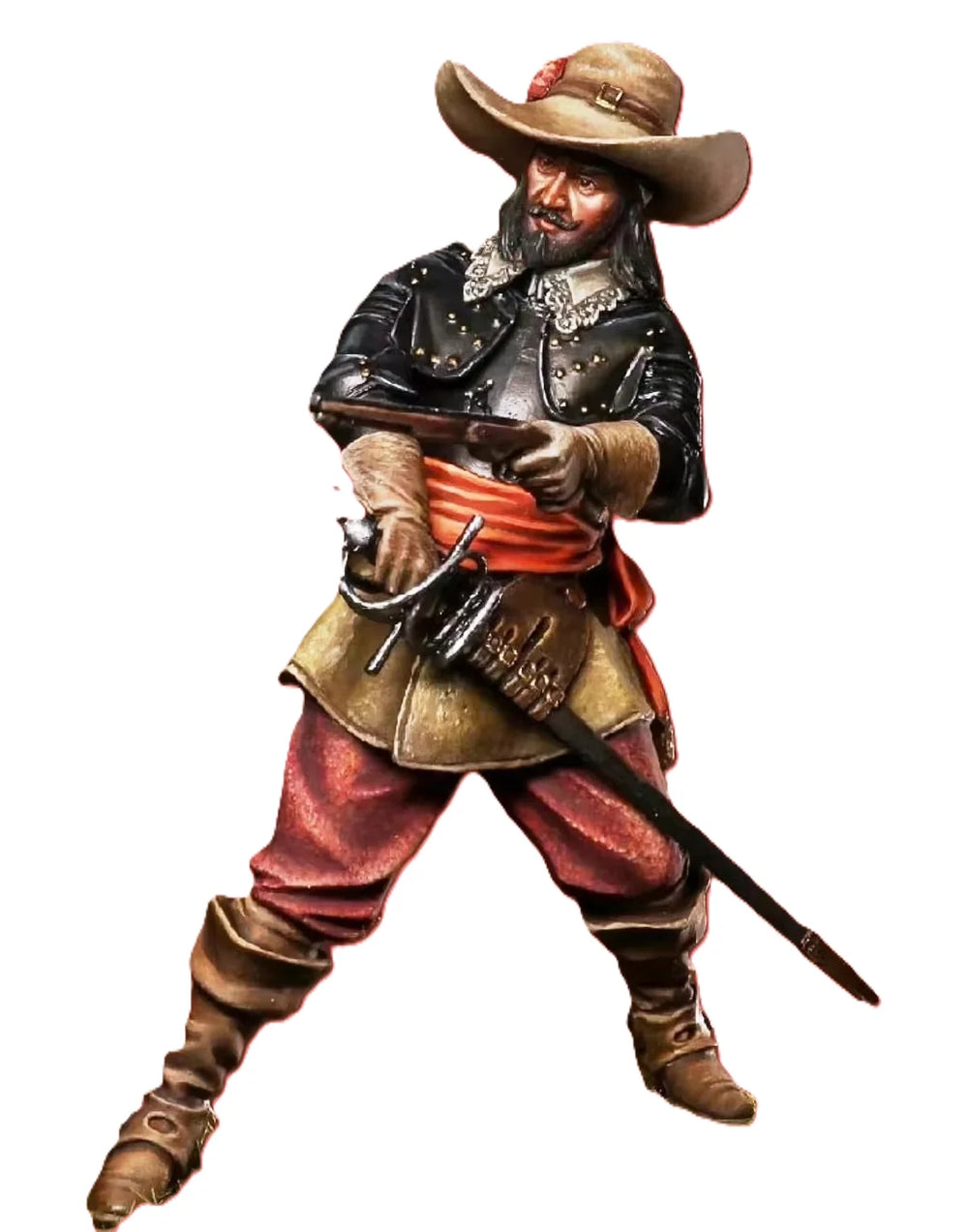 1/24 Western Outlaw, Resin Model Figure Kit, Historical Theme, Unassembled and Unpainted