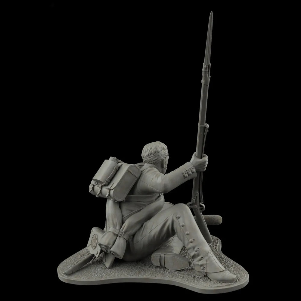 75mm Modern Lithuanian Guards NCO, 5 Figures, Resin Model Figure Kit, Unassembled and Unpainted