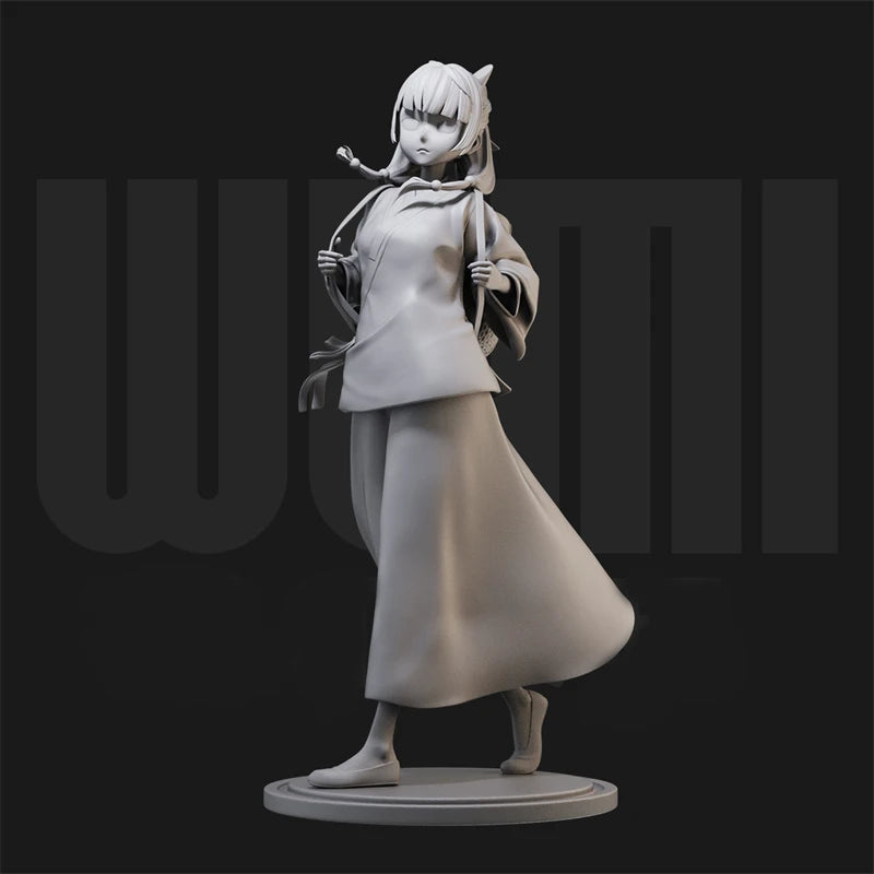 1/18 Chinese Traditional Female, Resin Model Figure Kit, Historical Theme, Unassembled and Unpainted