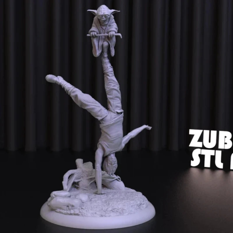 120mm Demon Character, Resin Model Figure Kit, Fantasy Theme, Unassembled and Unpainted