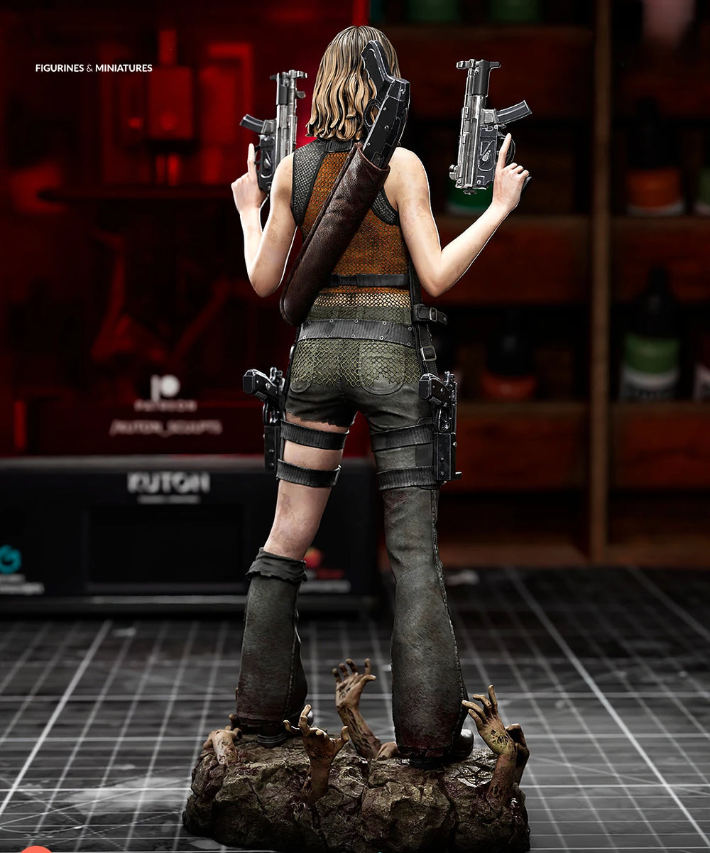 1/24 Modern Female Special Forces Operator, Resin Model Figure Kit, Unassembled and Unpainted