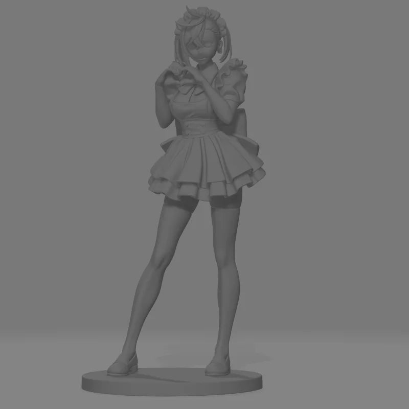 160mm Ayase Maid Character, Resin Model Figure Kit, Anime Theme, Unassembled and Unpainted