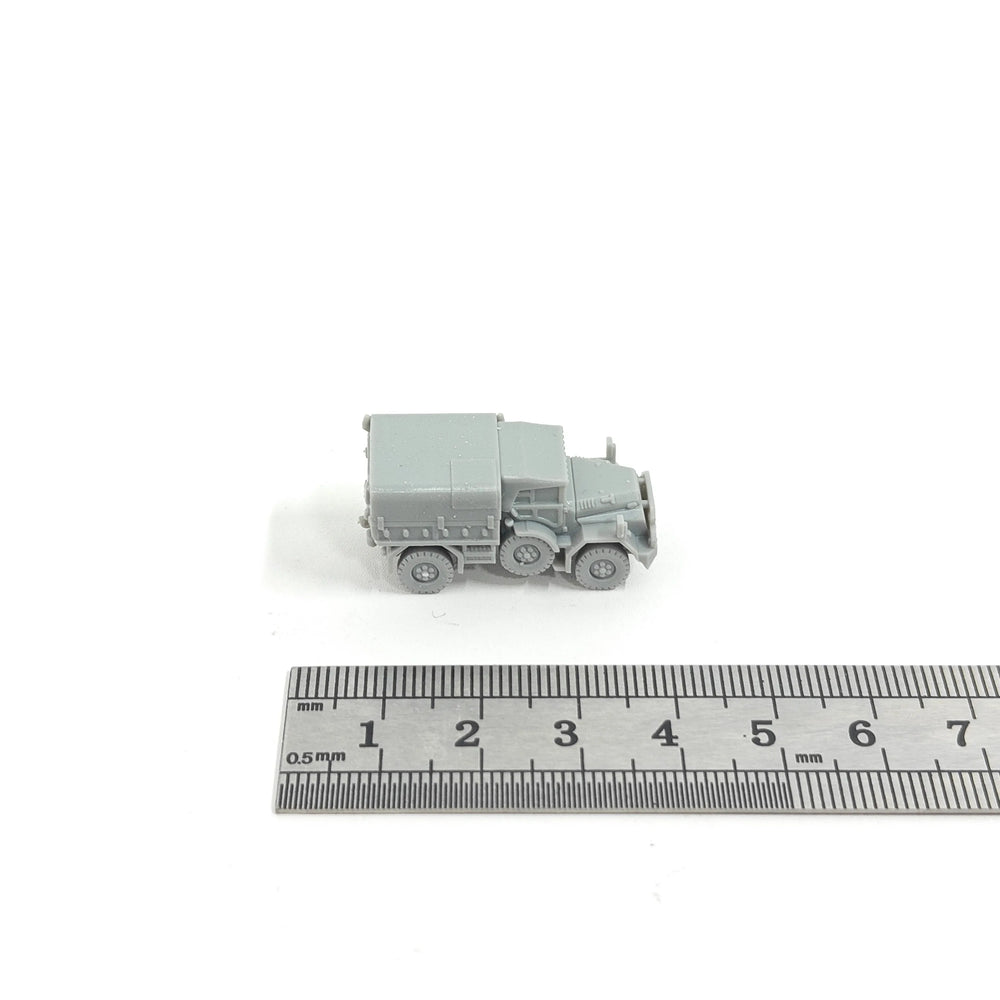 1/144 WWII DAF YA-26 6x6 Military Truck, Resin Model Vehicle Kit, Unassembled and Unpainted