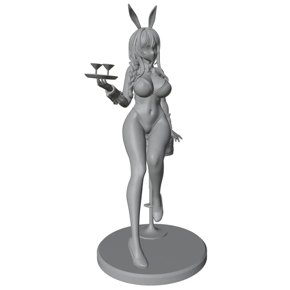 1/24 Bunny Girl Anime, Resin Model Figure Kit, Unassembled and Unpainted
