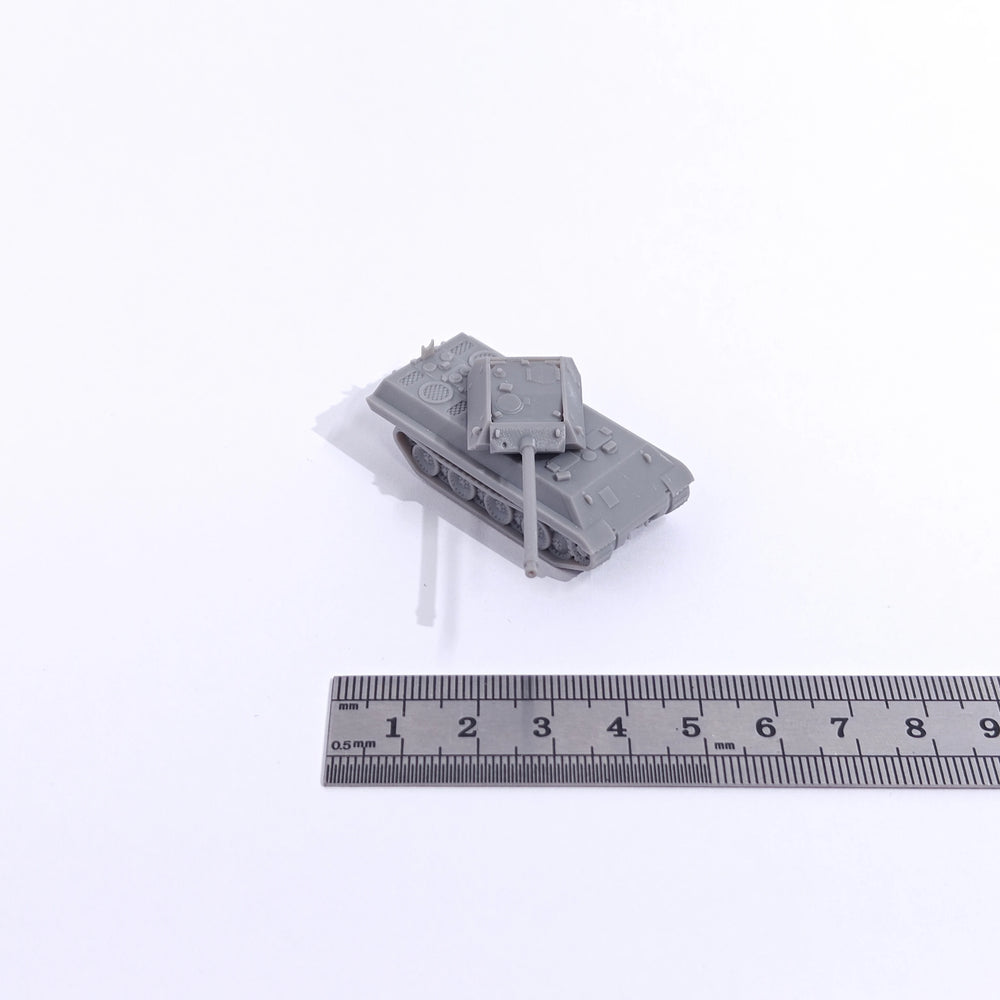1/144 WWII German Ersatz M10 Panther, Resin Model Vehicle Kit, Unassembled and Unpainted