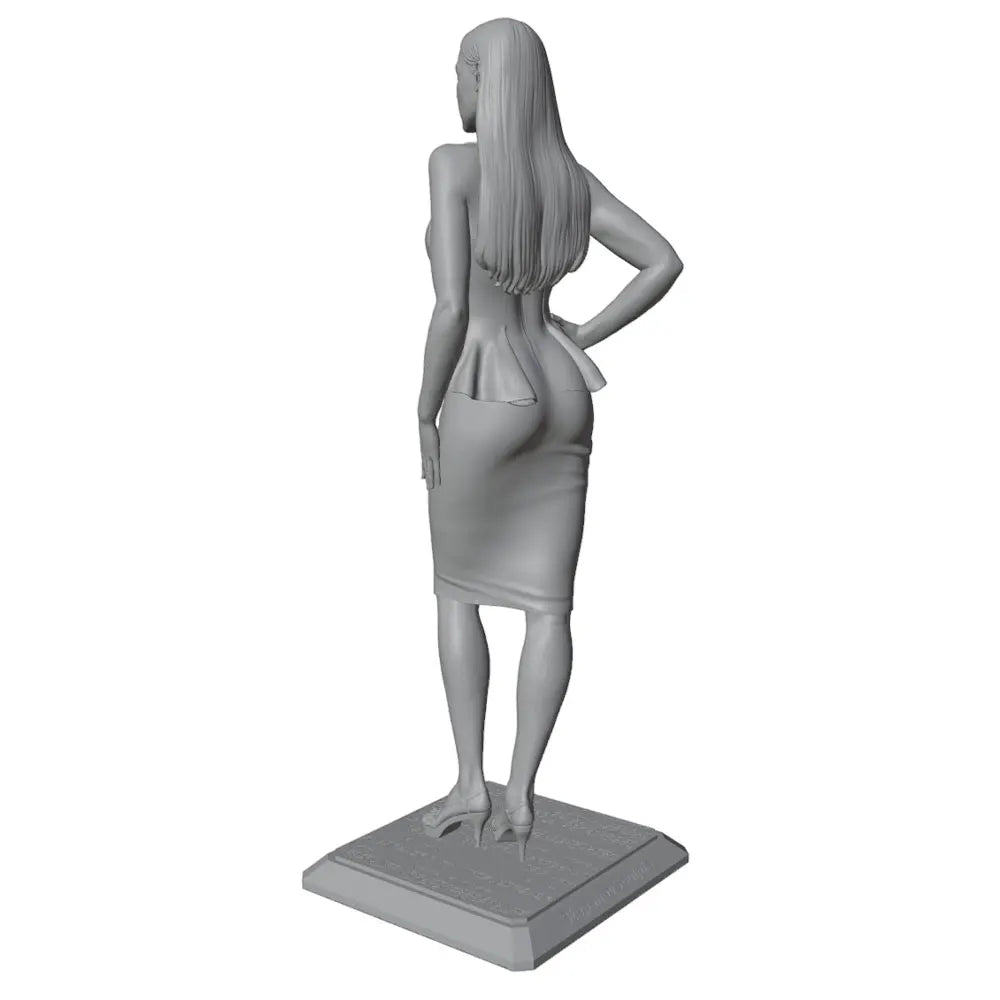 1/24 Modern Elegant Secretary, Resin Model Figure Kit, Historical Theme, Unassembled and Unpainted
