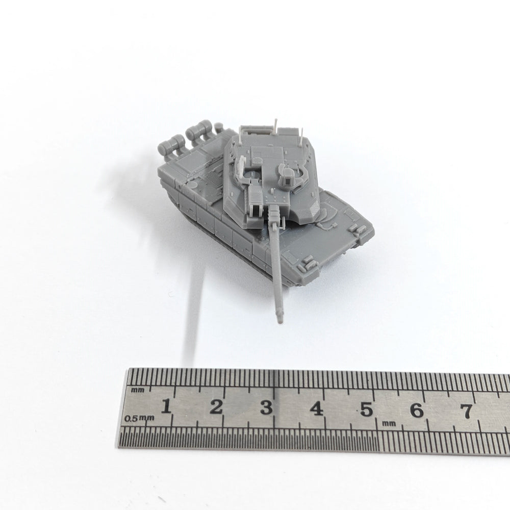 1/144 Modern French Leclerc Main Battle Tank, Resin Model Vehicle Kit, Unassembled and Unpainted