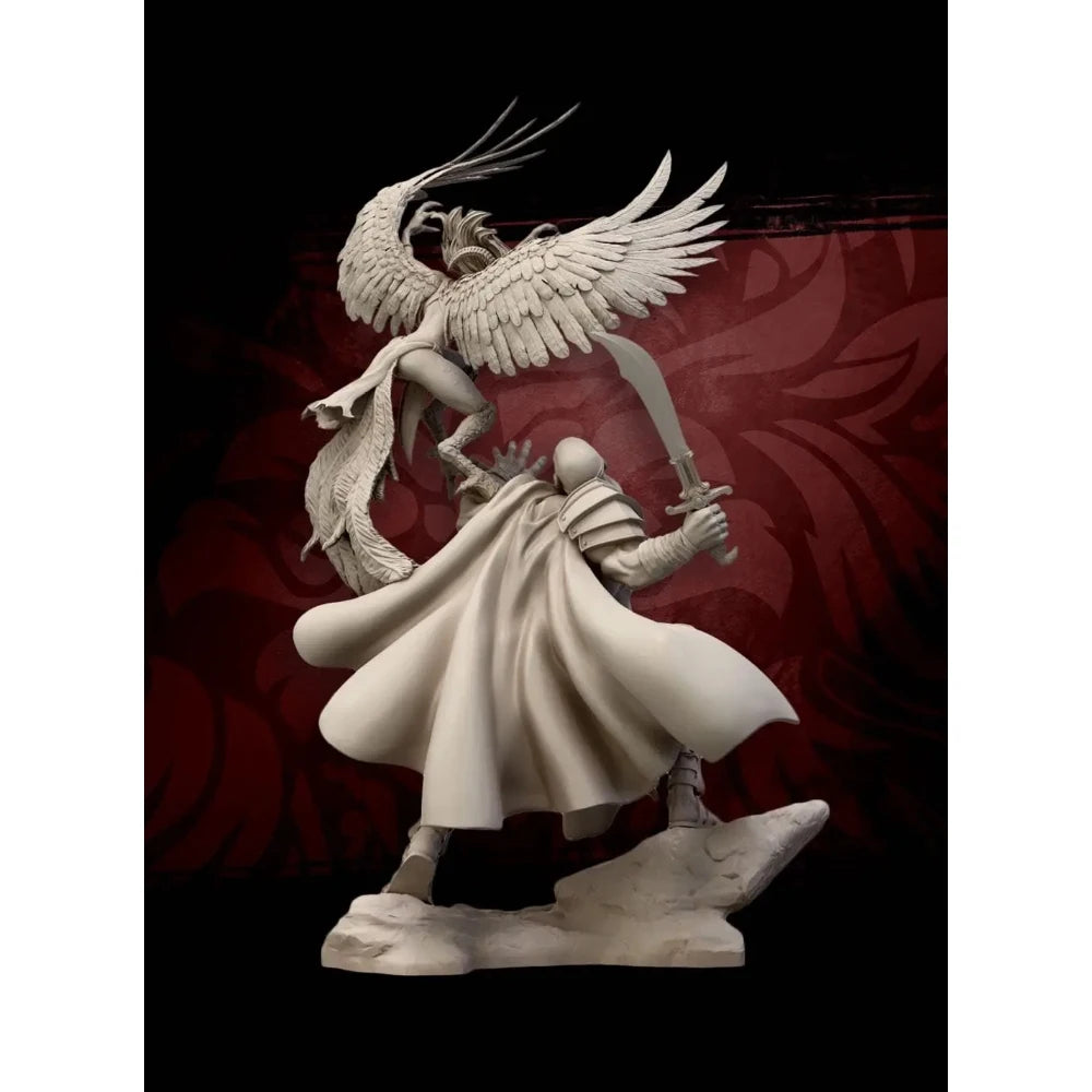 1/24 Winged Angel, Resin Model Figure Kit, Fantasy Theme, Unassembled and Unpainted