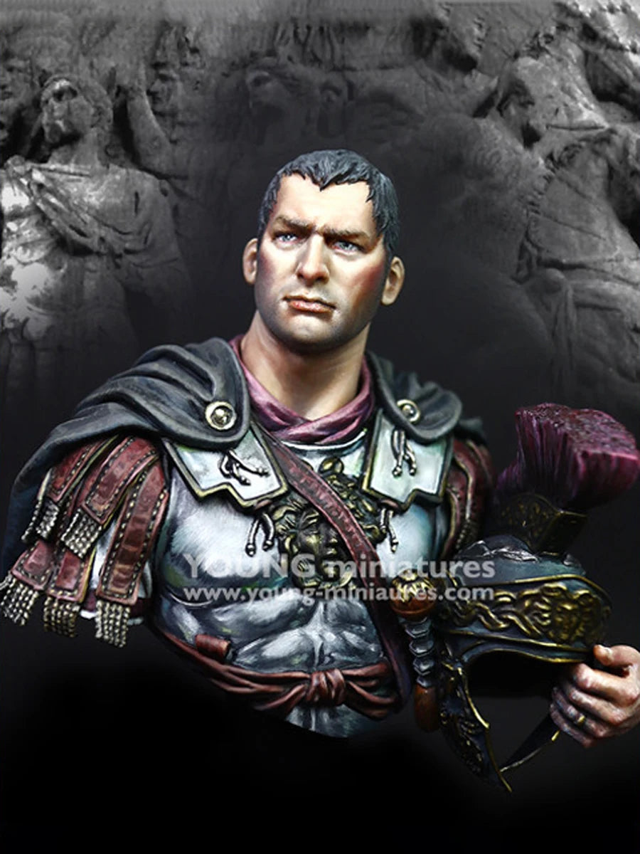 1/10 Medieval Fantasy Celtic Warrior, Resin Model Bust Kit, Unassembled and Unpainted