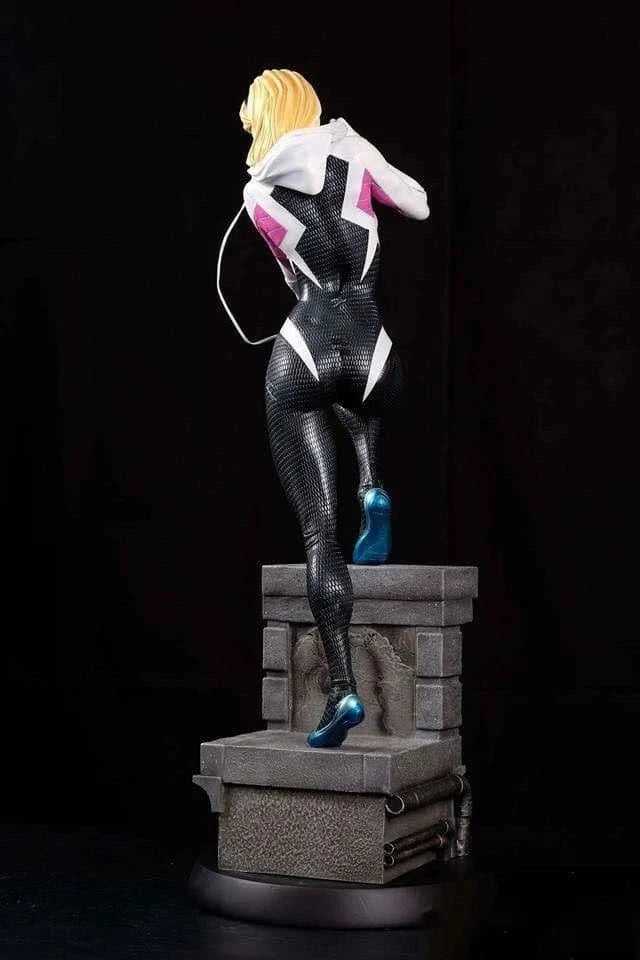 75mm Spider Girl, 2 Figures, Resin Model Figure Kit, Unassembled and Unpainted