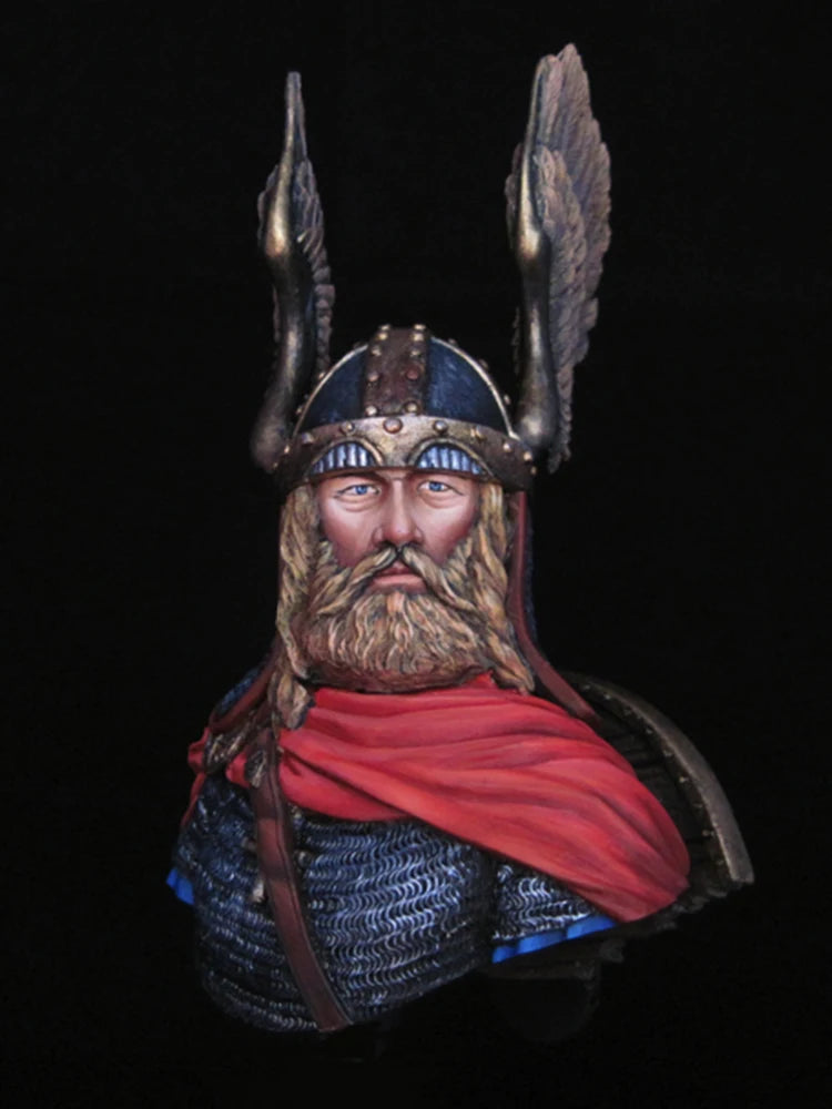 1/10 Winged Warrior, Resin Model Bust Kit, Fantasy Theme, Unassembled and Unpainted