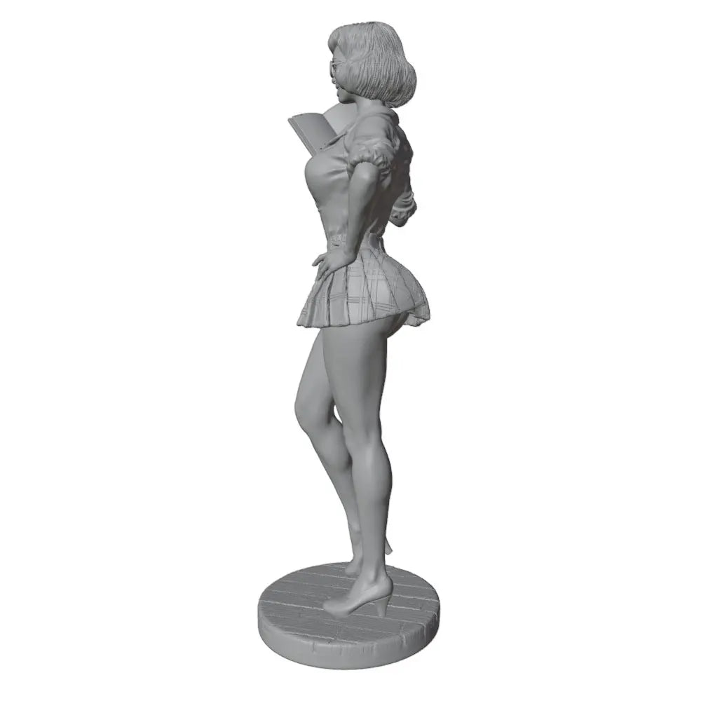 75mm Classroom Teacher, Resin Model Figure Kit, Unassembled and Unpainted