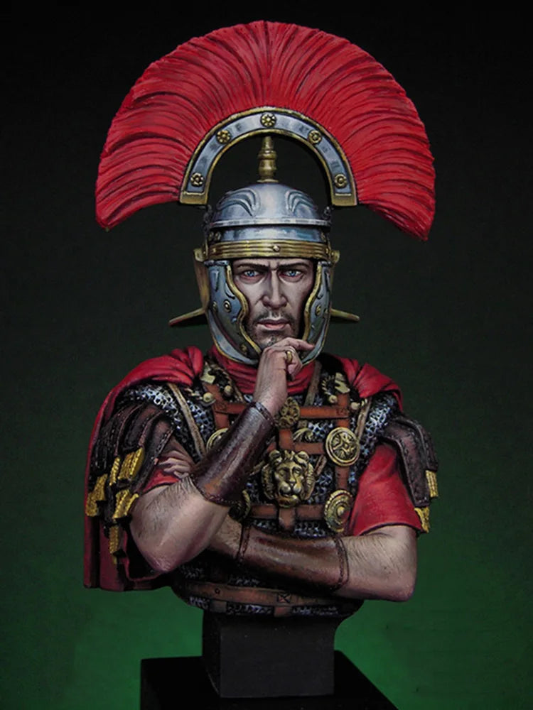 1/12 Ancient Roman Centurion, Resin Model Bust Kit, Unassembled and Unpainted