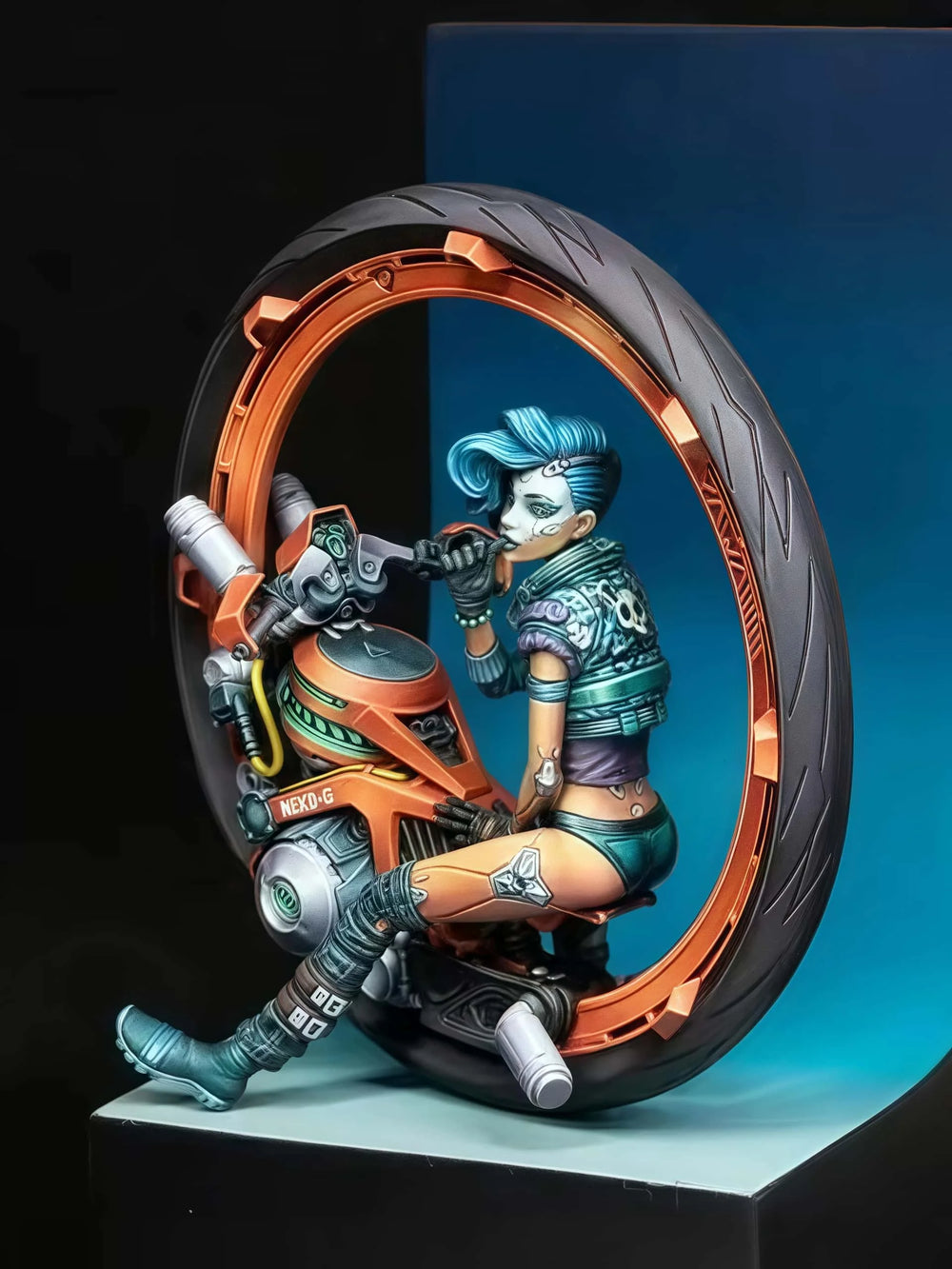 Cyberpunk Female Riders — 1/24 Resin Diorama