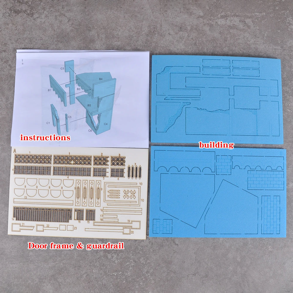 1/35 Modern Urban Warfare, Resin Model Diorama Kit, Unassembled and Unpainted