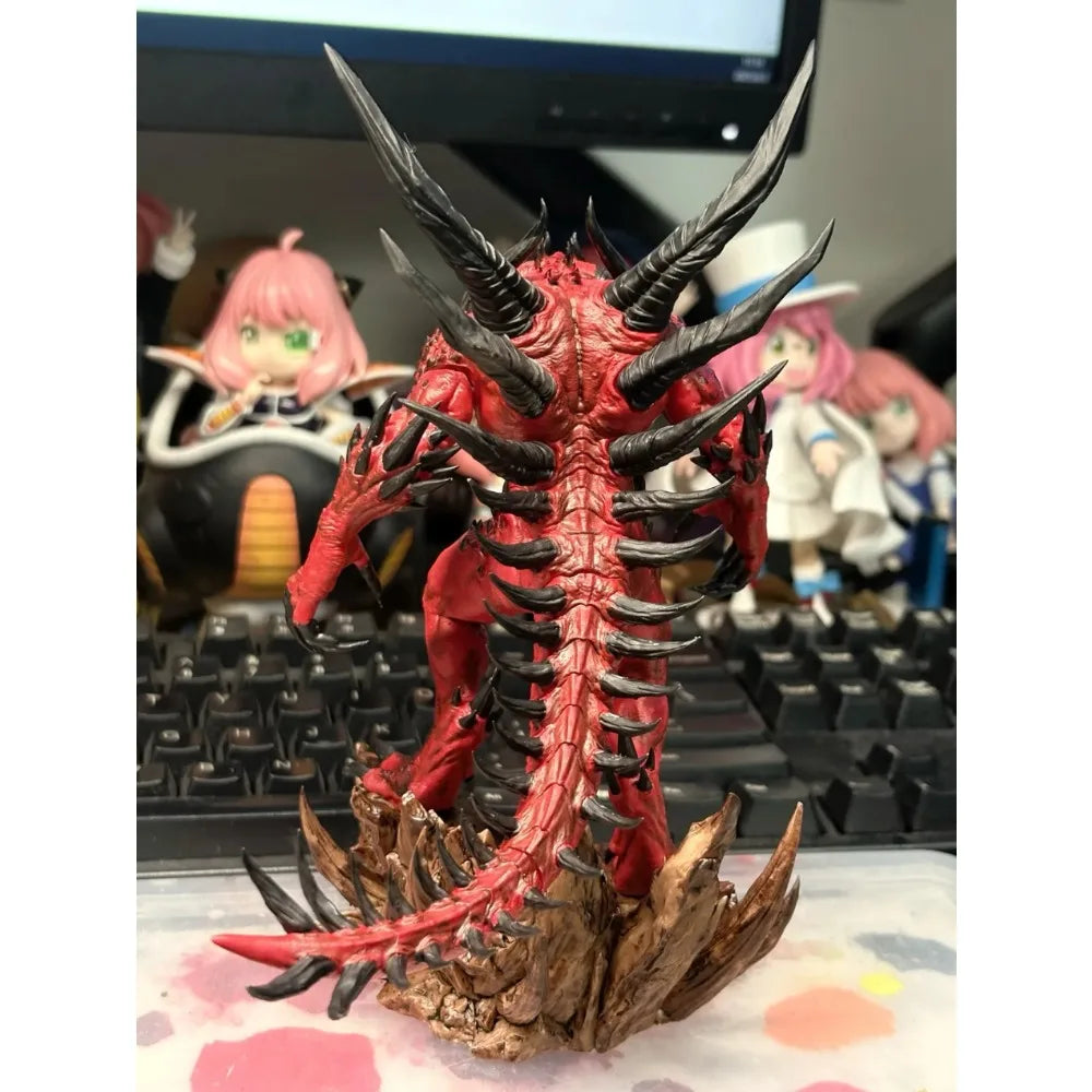 Hell Demon Lord, Resin Model Figure Kit, Fantasy Theme, Unassembled and Unpainted