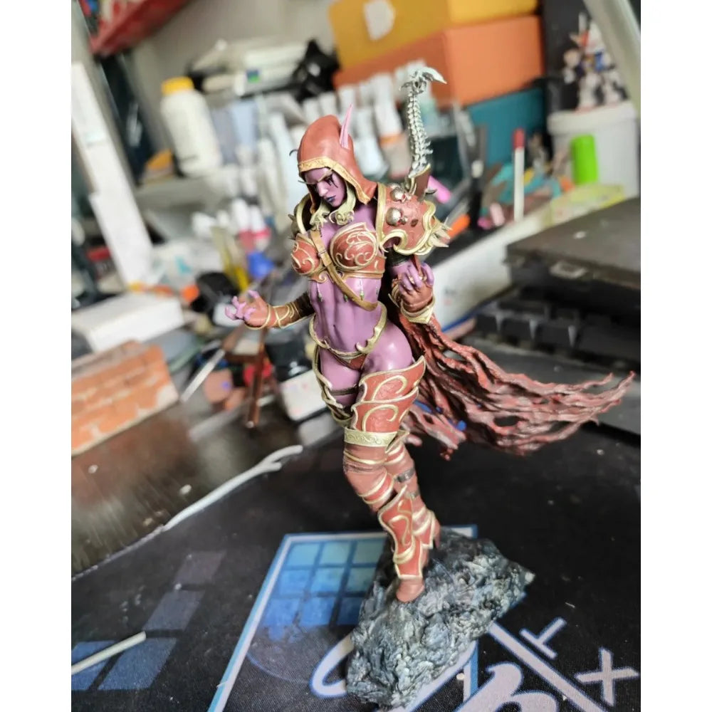 1/10 Female Elf Warrior, Resin Model Figure Kit, Fantasy Theme, Unassembled and Unpainted