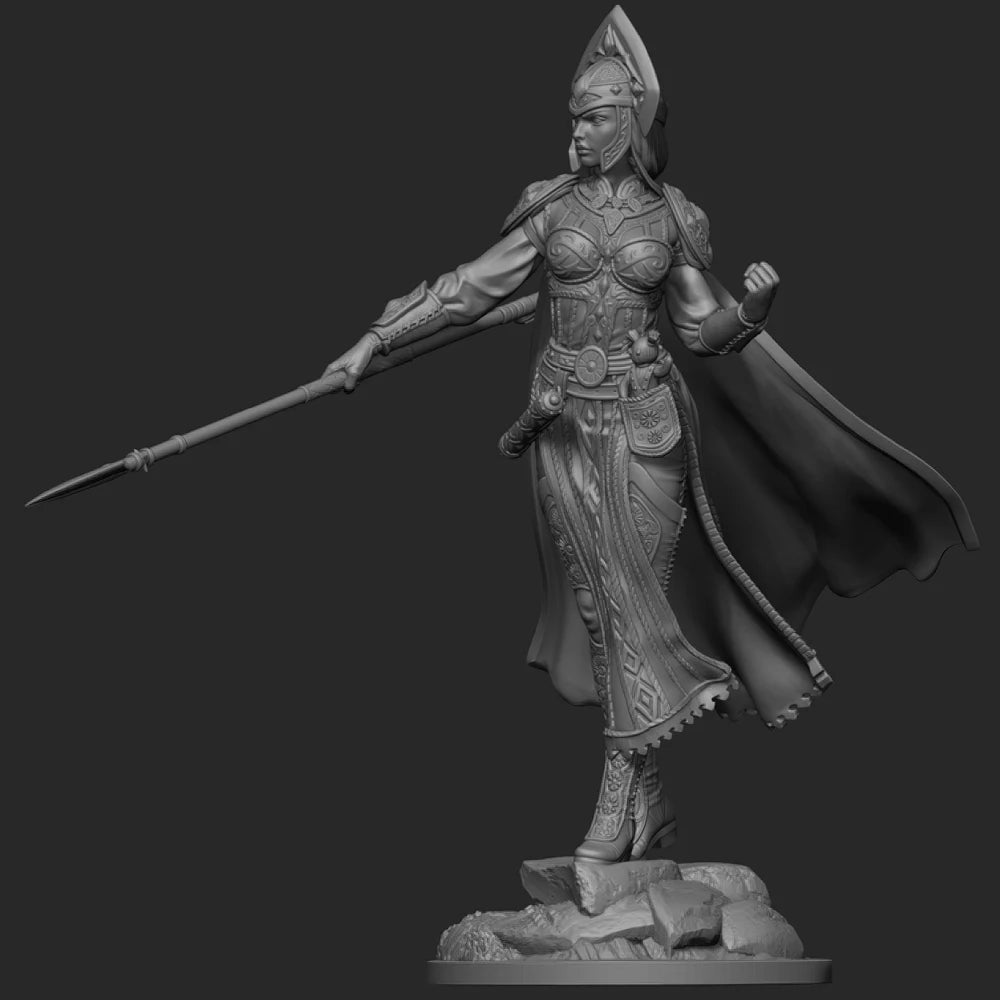 1/22 Vasilisa the Beautiful, Resin Model Figure Kit, Fantasy Theme, Unassembled and Unpainted
