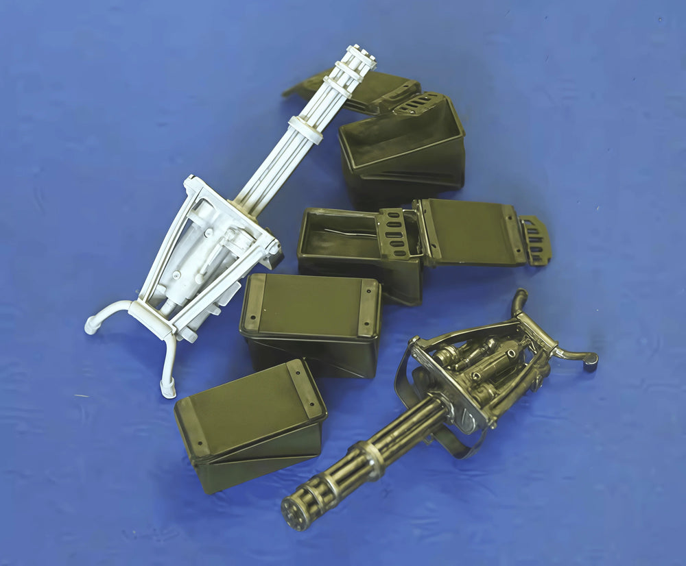 1/35 Modern XM-134 Minigun, Resin Model Accessory Kit, Unpainted