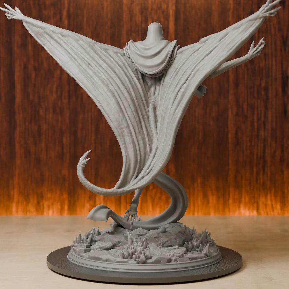Lich Boss, Resin Model Figure Kit, Fantasy Theme, Unassembled and Unpainted