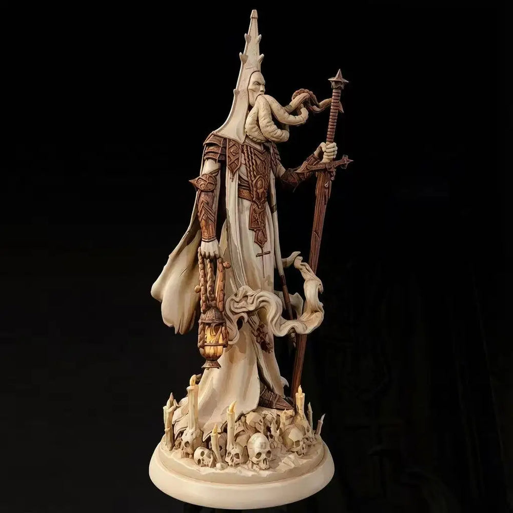 50mm Sorcerer, Resin Model Figure Kit, Fantasy Theme, Unassembled and Unpainted