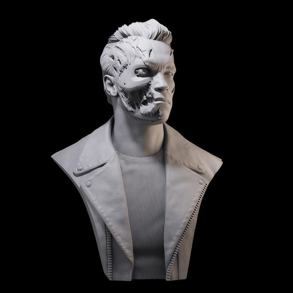 40mm Male Portrait, Resin Model Bust Kit, Historical Theme, Unassembled and Unpainted