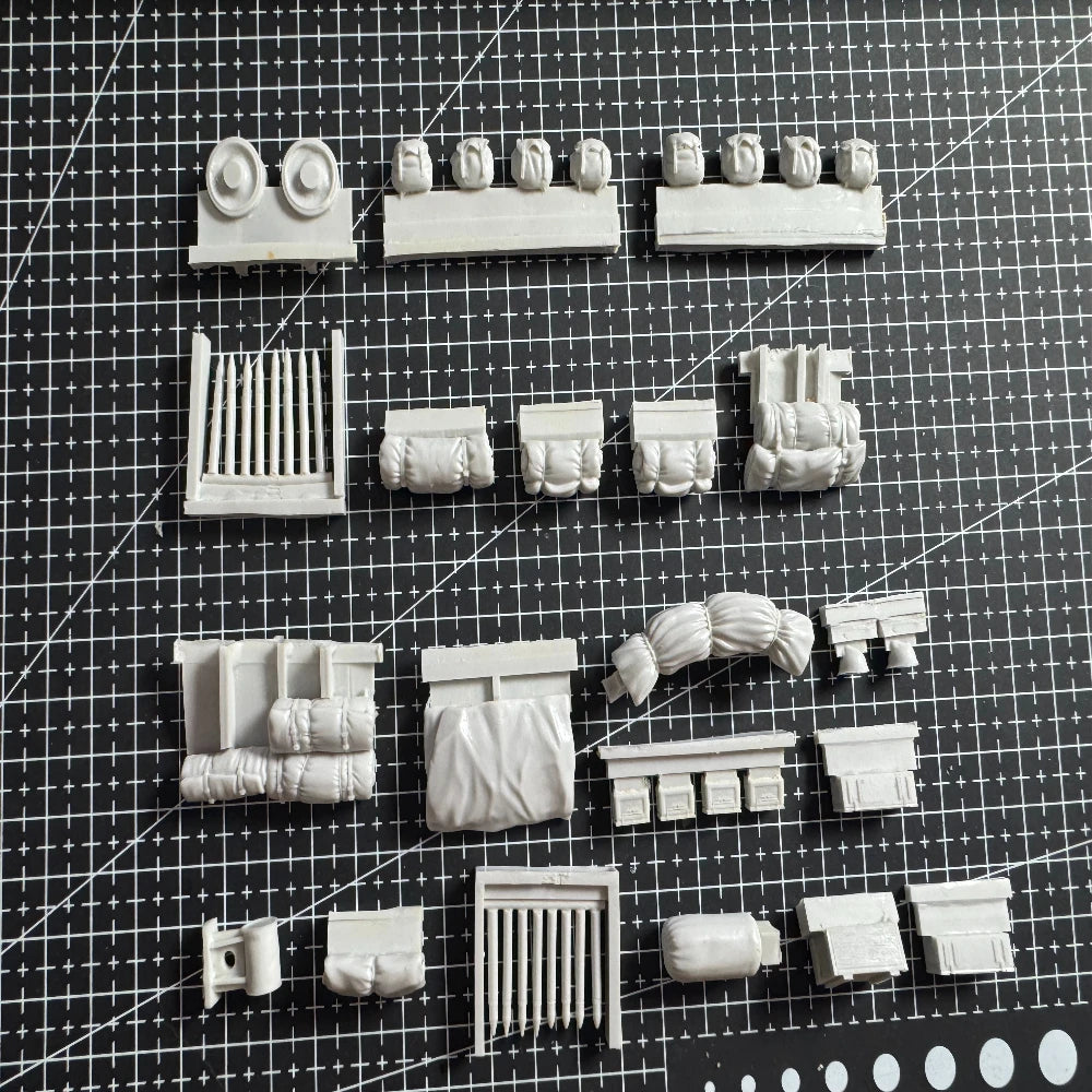1/35 WWII American M10 Tank Destroyer, Resin Model Vehicle Kit, Unassembled and Unpainted